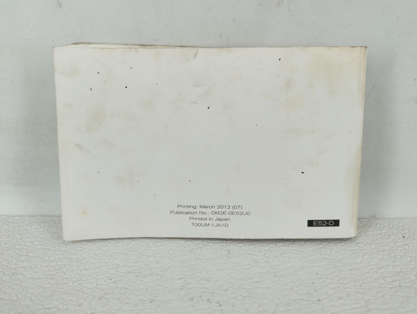 2012 Nissan Quest Owners Manual Book Guide OEM Used Auto Parts - Oemusedautoparts1.com
