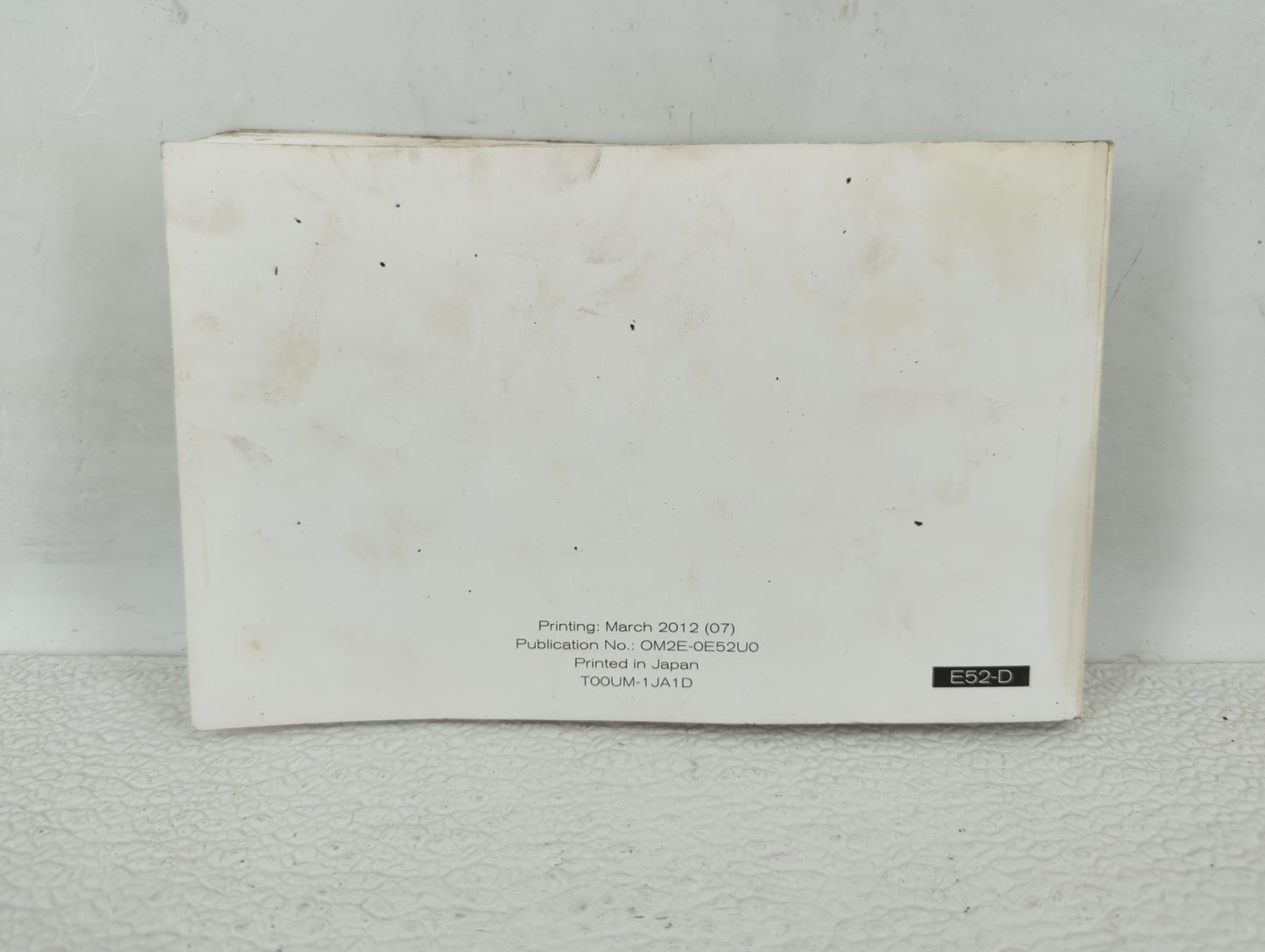 2012 Nissan Quest Owners Manual Book Guide OEM Used Auto Parts - Oemusedautoparts1.com
