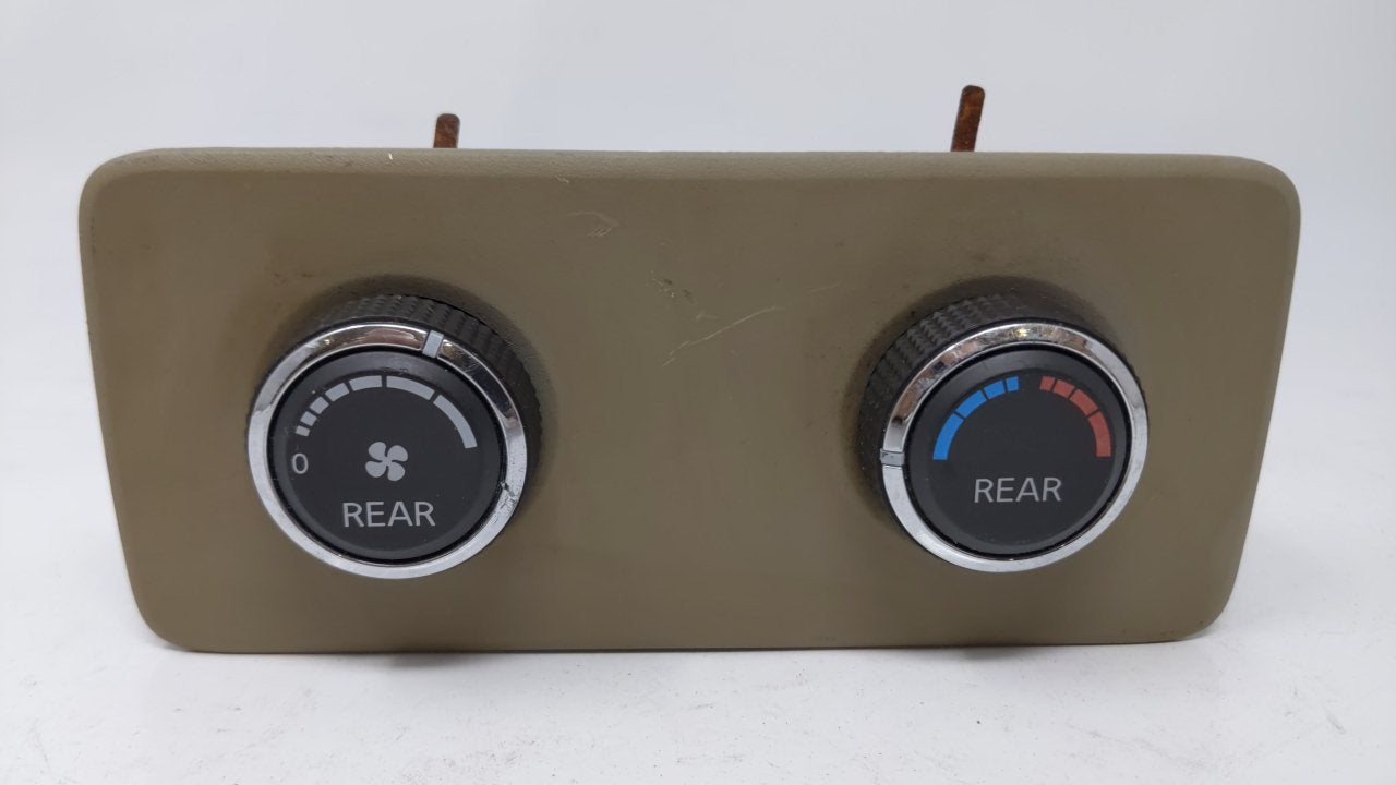 2007-2009 Nissan Quest Climate Control Module Temperature AC/Heater Replacement Fits Fits 2007 2008 2009 OEM Used Auto Parts
