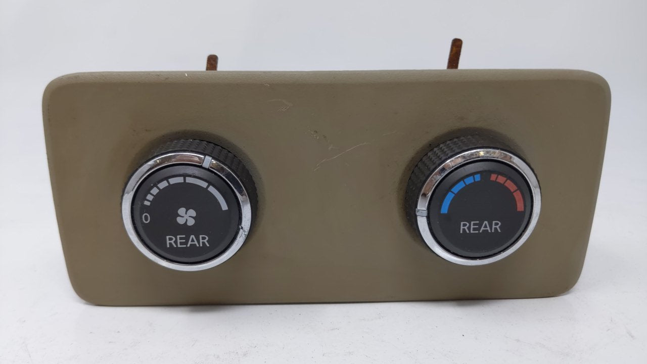 2007-2009 Nissan Quest Climate Control Module Temperature AC/Heater Replacement Fits Fits 2007 2008 2009 OEM Used Auto Parts