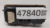 2007-2009 Nissan Quest Climate Control Module Temperature AC/Heater Replacement Fits Fits 2007 2008 2009 OEM Used Auto Parts