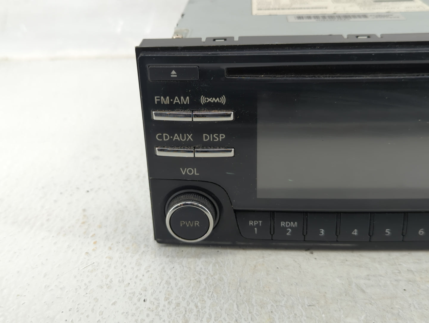 2012-2012 Nissan Quest Am Fm Cd Player Radio Receiver - Oemusedautoparts1.com