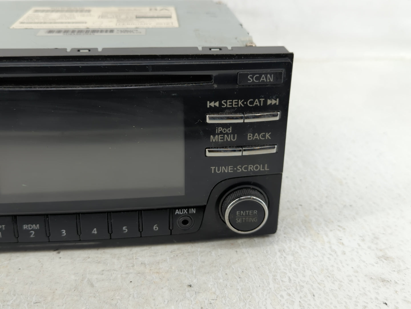 2012-2012 Nissan Quest Am Fm Cd Player Radio Receiver - Oemusedautoparts1.com