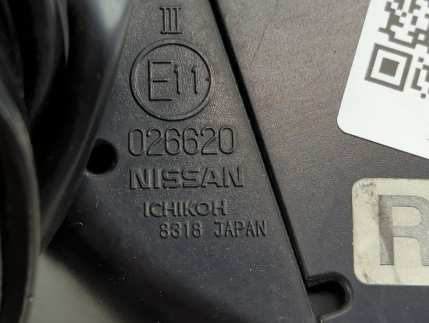 2011-2017 Nissan Quest Driver Left Side View Manual Door Mirror Silver - Oemusedautoparts1.com