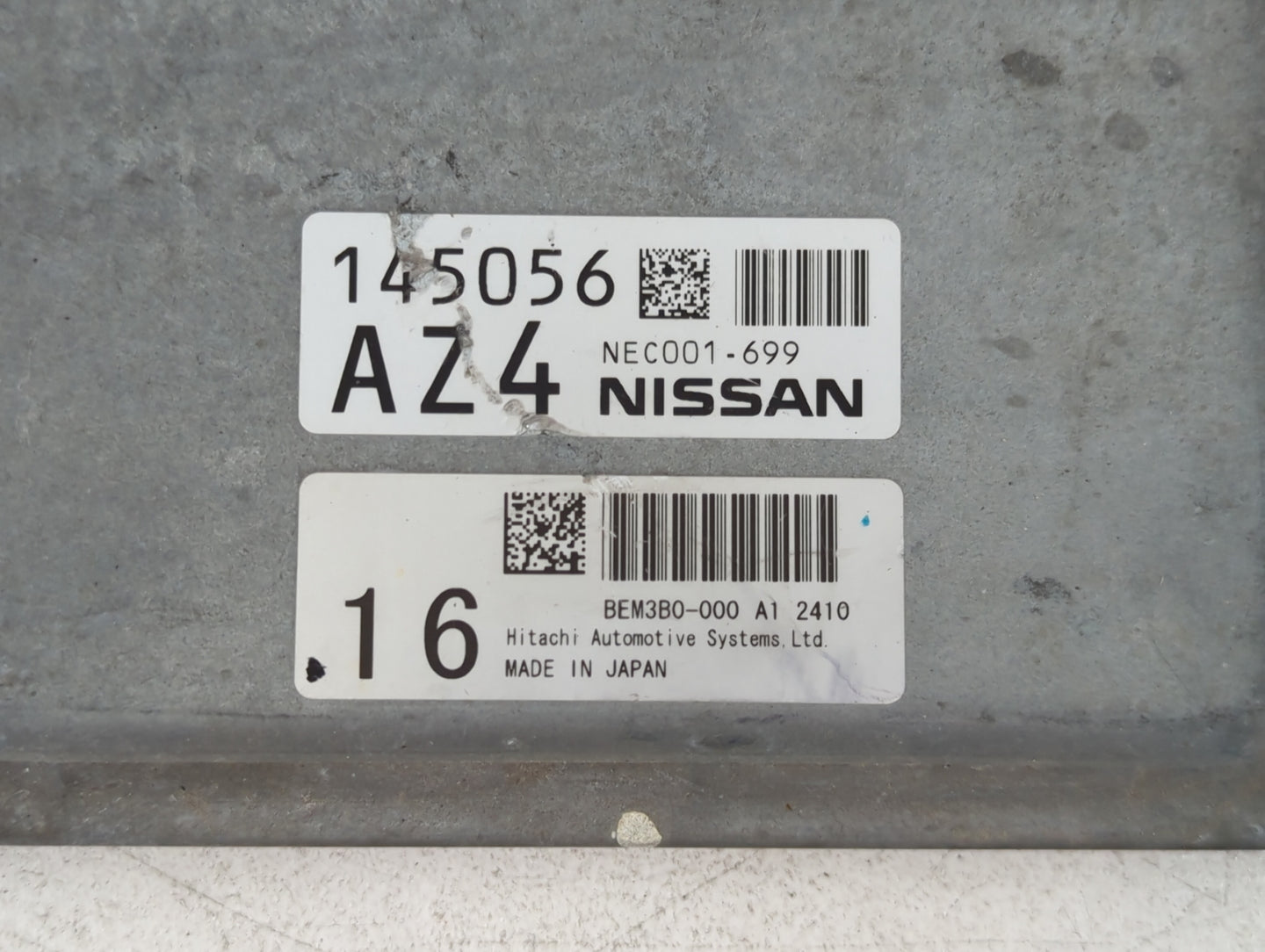 2012 Nissan Quest PCM Engine Control Computer ECU ECM PCU OEM Fits OEM Used Auto Parts - Oemusedautoparts1.com