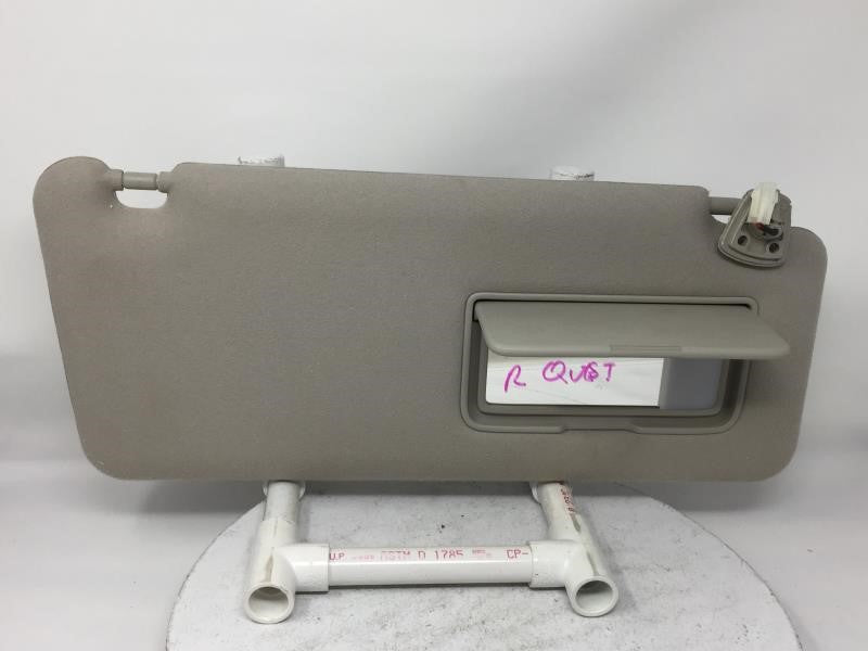 2012 Nissan Quest Sun Visor Shade Replacement Passenger Right Mirror Fits Fits 2011 2013 2014 2015 2016 2017 OEM Used Auto P