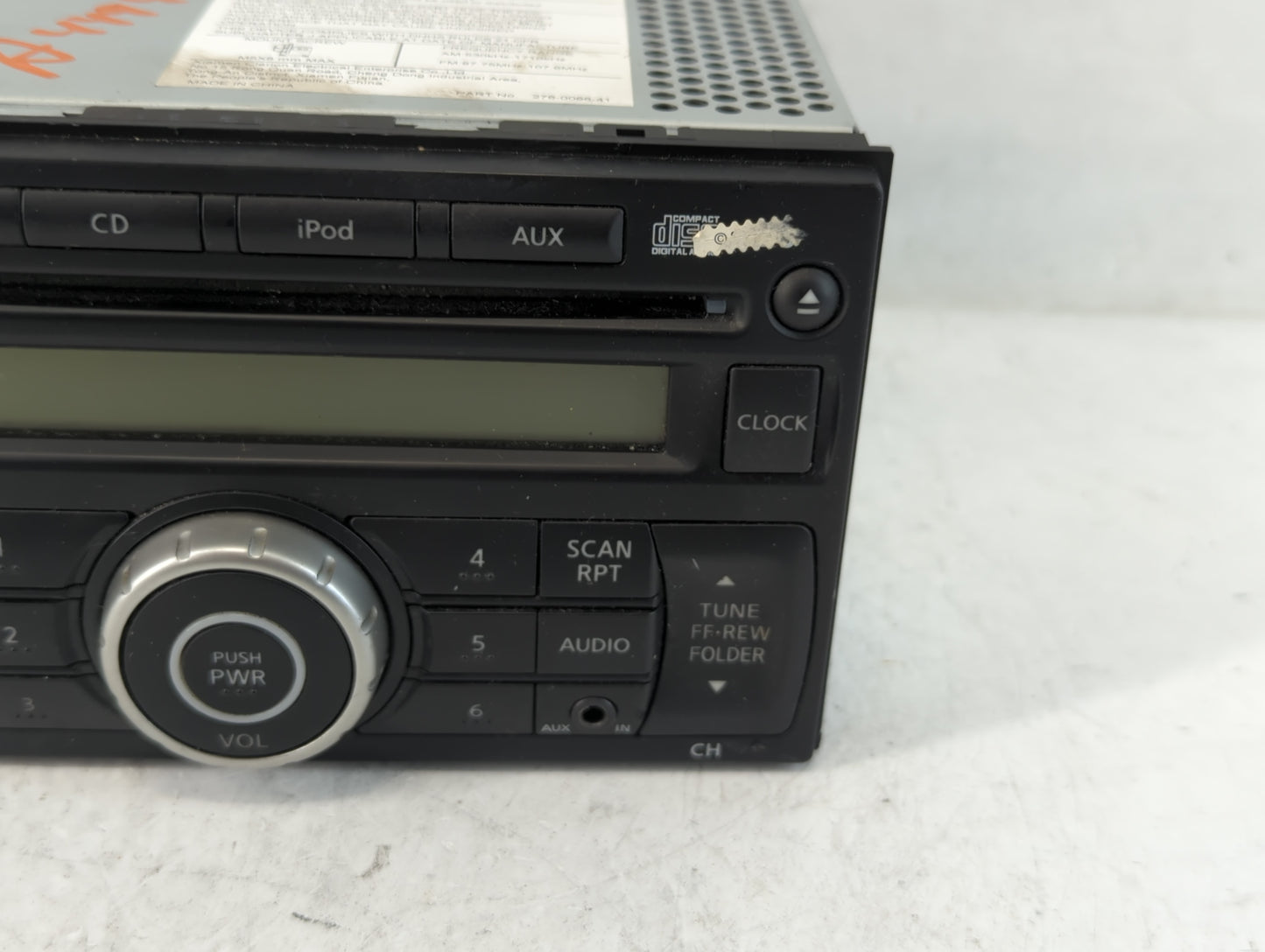 2011-2015 Nissan Rogue Radio AM FM Cd Player Receiver Replacement P/N:28185 1VK1A Fits Fits 2011 2012 2013 2014 2015 OEM Use