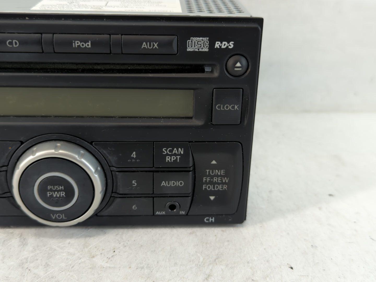 2012-2015 Nissan Rogue Radio AM FM Cd Player Receiver Replacement P/N:PP3135BB 0181135 28185 1VK1A Fits Fits 2012 2013 2014 