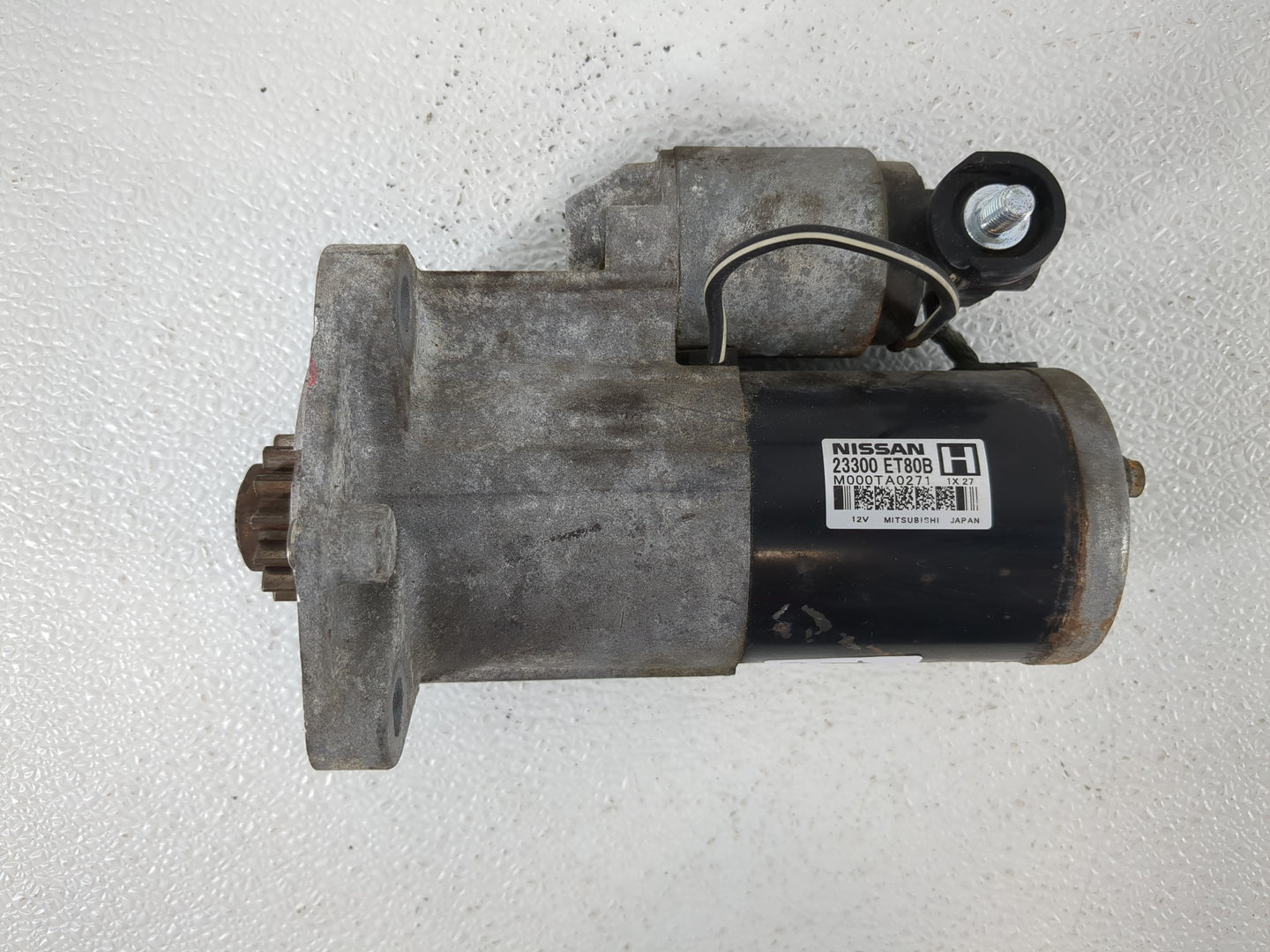 2008-2015 Nissan Rogue Car Starter Motor Solenoid OEM P/N:23300 ET80B Fits Fits 2008 2009 2010 2011 2012 2013 2014 2015 OEM 
