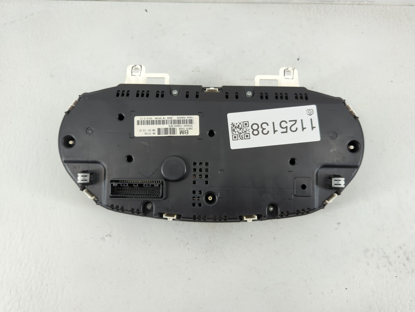 2012-2015 Nissan Rogue Instrument Cluster Speedometer Gauges P/N:24810 1VX5A Fits Fits 2012 2013 2014 2015 OEM Used Auto Par