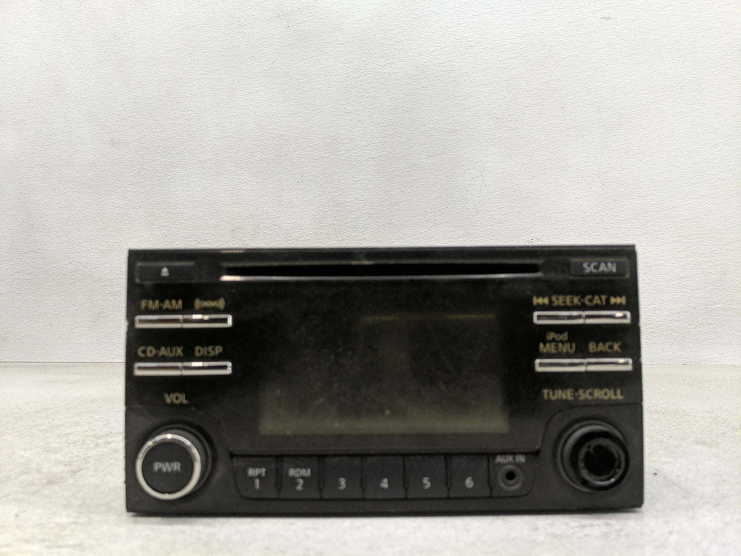 2012-2015 Nissan Rogue Radio AM FM Cd Player Receiver Replacement P/N:28185 1VX0A Fits Fits 2012 2013 2014 2015 OEM Used Aut