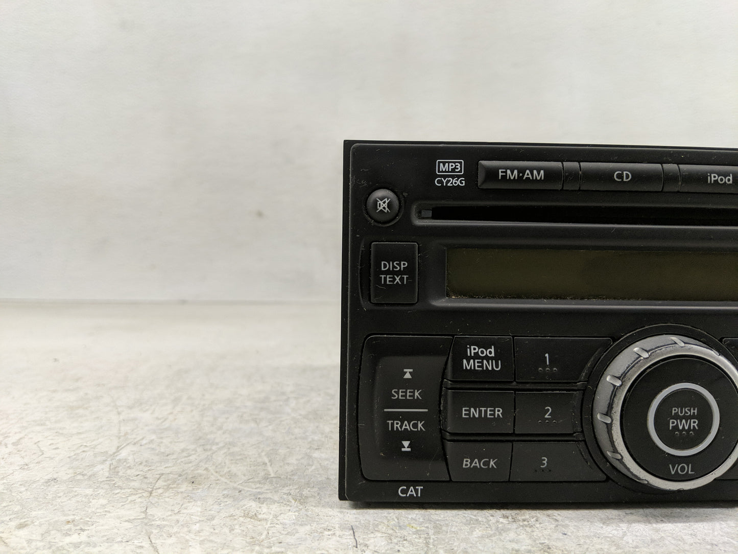 2012 Nissan Rogue Radio AM FM Cd Player Receiver Replacement P/N:0139069 Fits OEM Used Auto Parts - Oemusedautoparts1.com