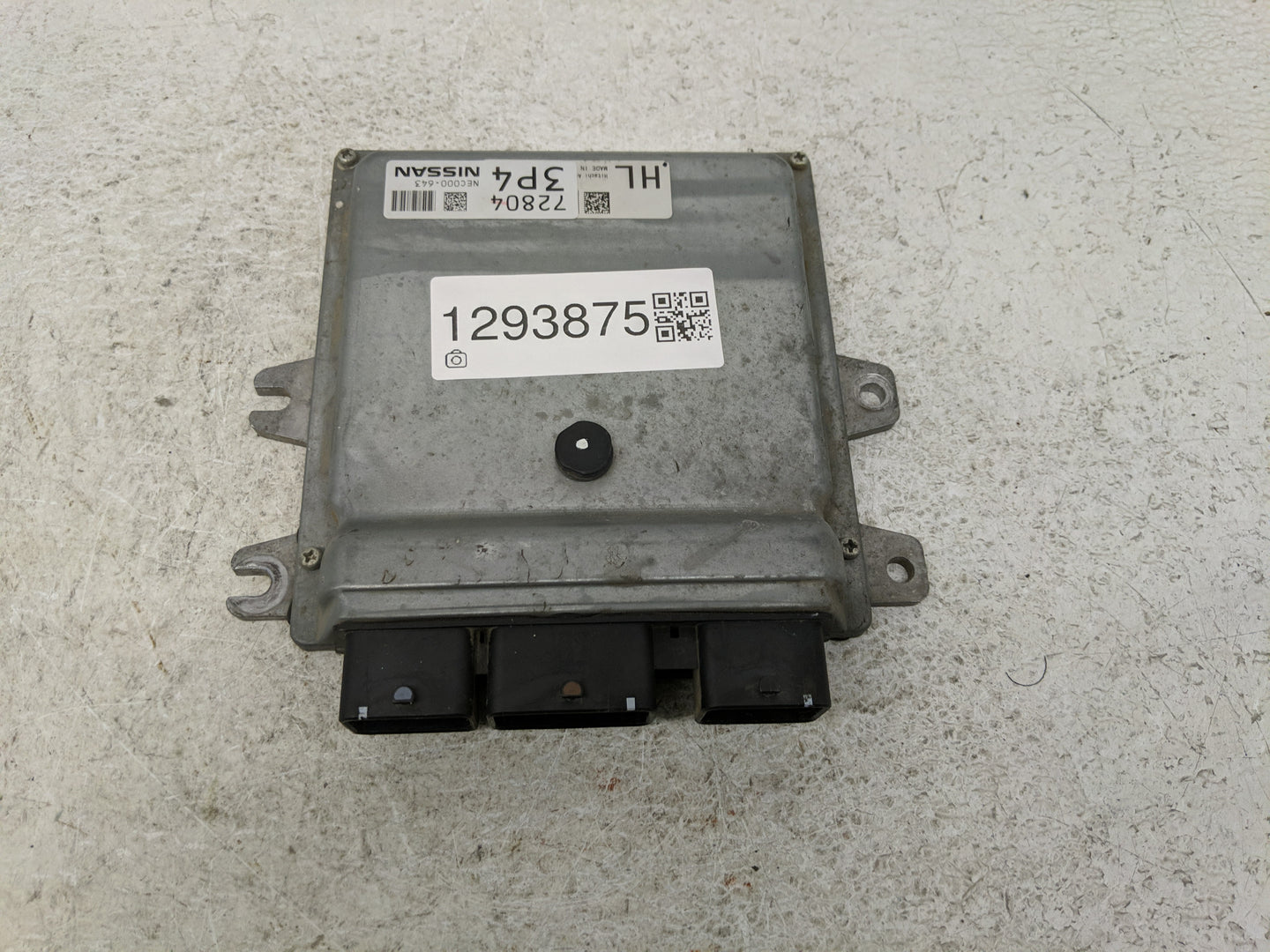 2012 Nissan Rogue PCM Engine Control Computer ECU ECM PCU OEM P/N:NEC000-643 Fits OEM Used Auto Parts - Oemusedautoparts1.co