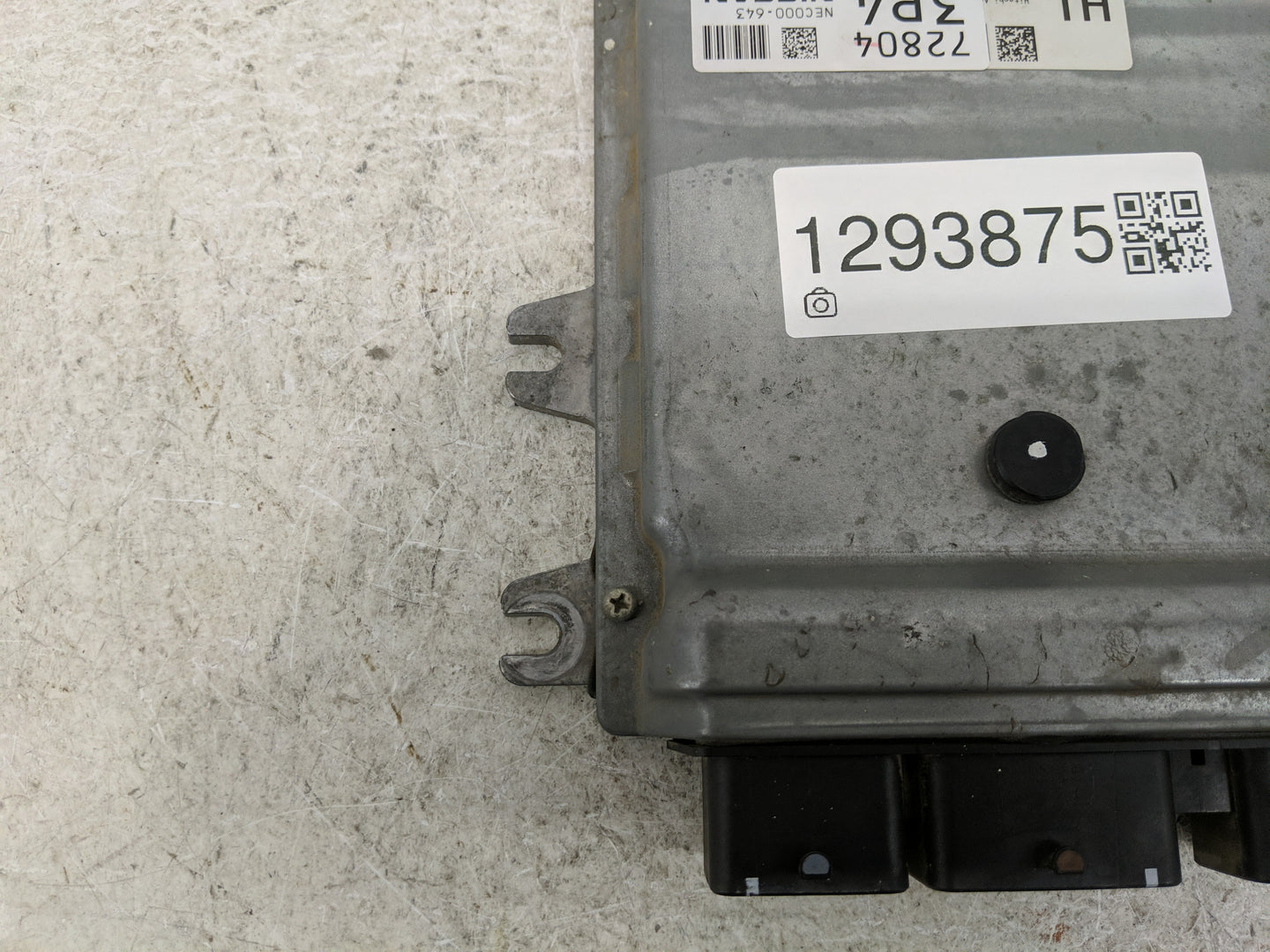 2012 Nissan Rogue PCM Engine Control Computer ECU ECM PCU OEM P/N:NEC000-643 Fits OEM Used Auto Parts - Oemusedautoparts1.co