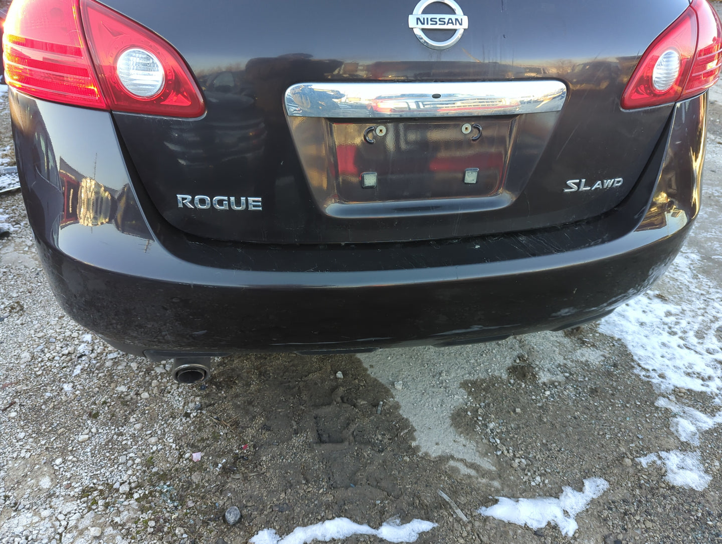 2008-2015 Nissan Rogue Rear Bumper Assembly Oem - Oemusedautoparts1.com