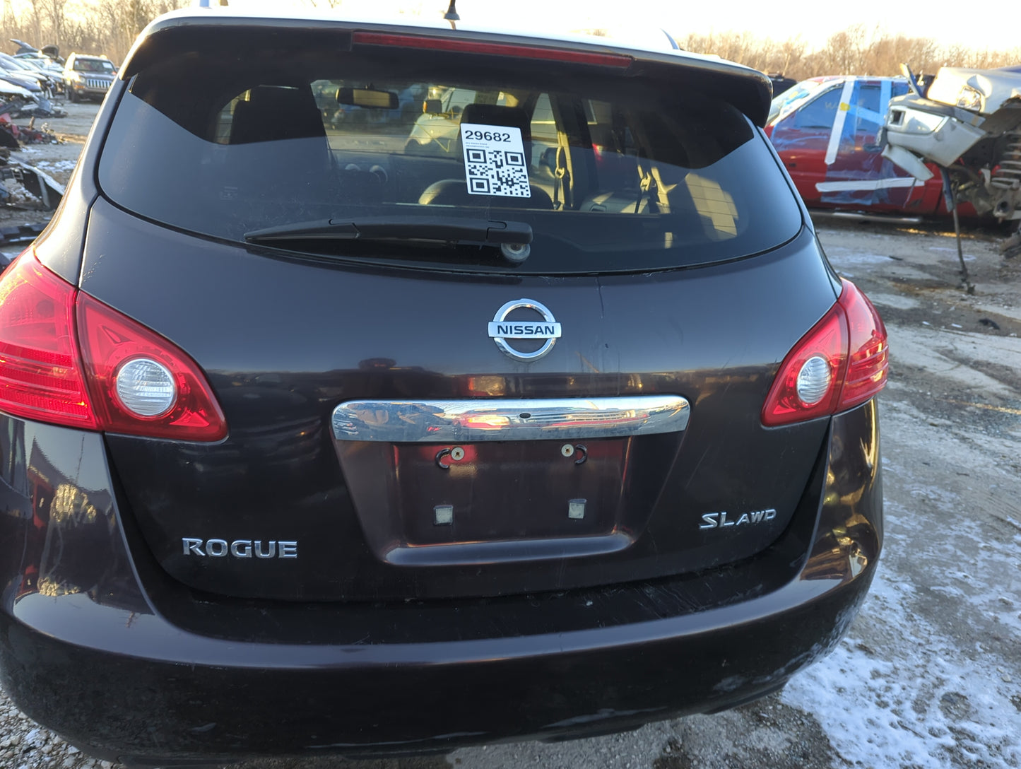 2012-2015 Nissan Rogue Trunk/decklid/hatch/tailgate Oem 1307459 - Oemusedautoparts1.com