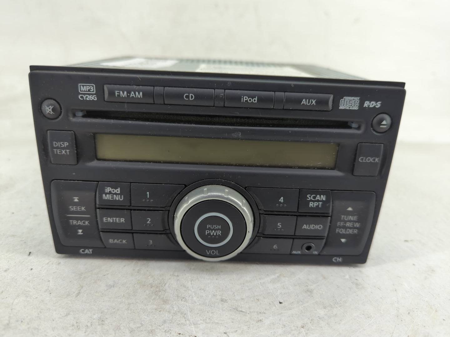2011-2015 Nissan Rogue Radio AM FM Cd Player Receiver Replacement P/N:28185 1VK1A Fits Fits 2011 2012 2013 2014 2015 OEM Use