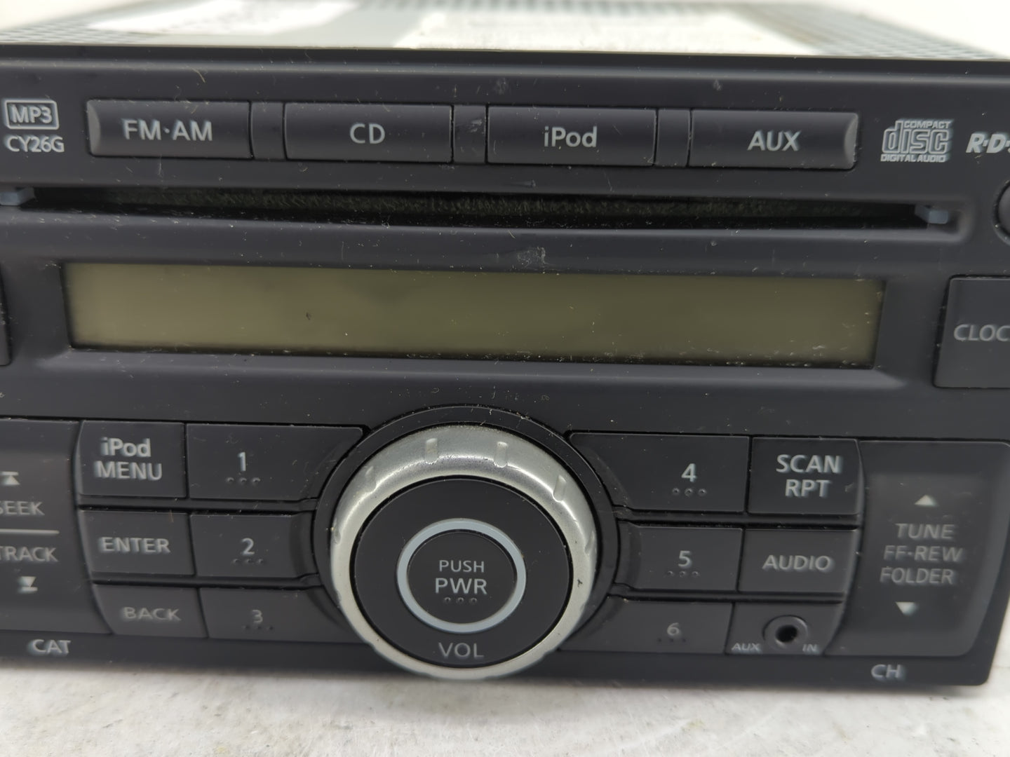 2011-2015 Nissan Rogue Radio AM FM Cd Player Receiver Replacement P/N:28185 1VK1A Fits Fits 2011 2012 2013 2014 2015 OEM Use