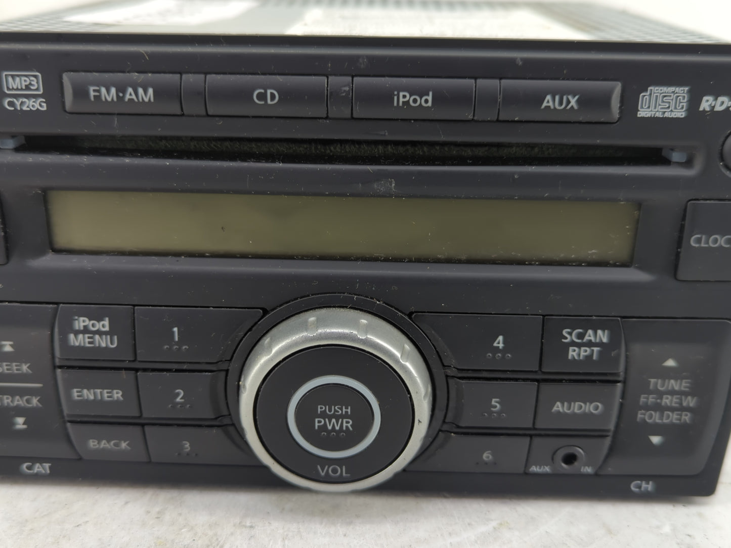2011-2015 Nissan Rogue Radio AM FM Cd Player Receiver Replacement P/N:28185 1VK1A Fits Fits 2011 2012 2013 2014 2015 OEM Use