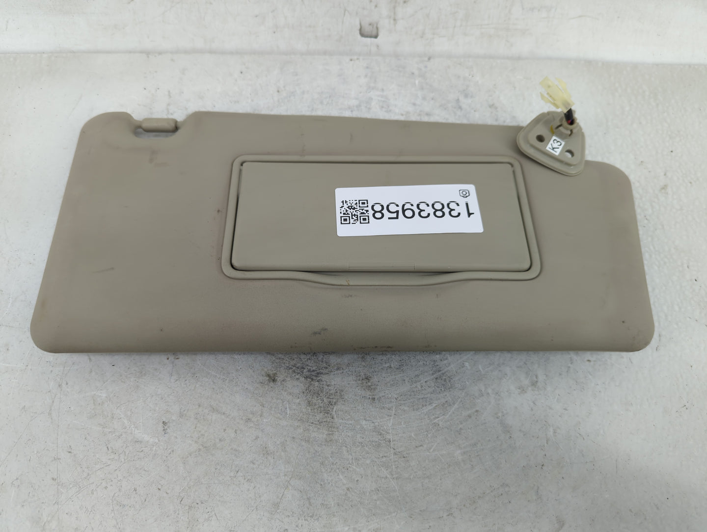 2008-2015 Nissan Rogue Sun Visor Shade Replacement Passenger Right Mirror Fits Fits 2008 2009 2010 2011 2012 2013 2014 2015 