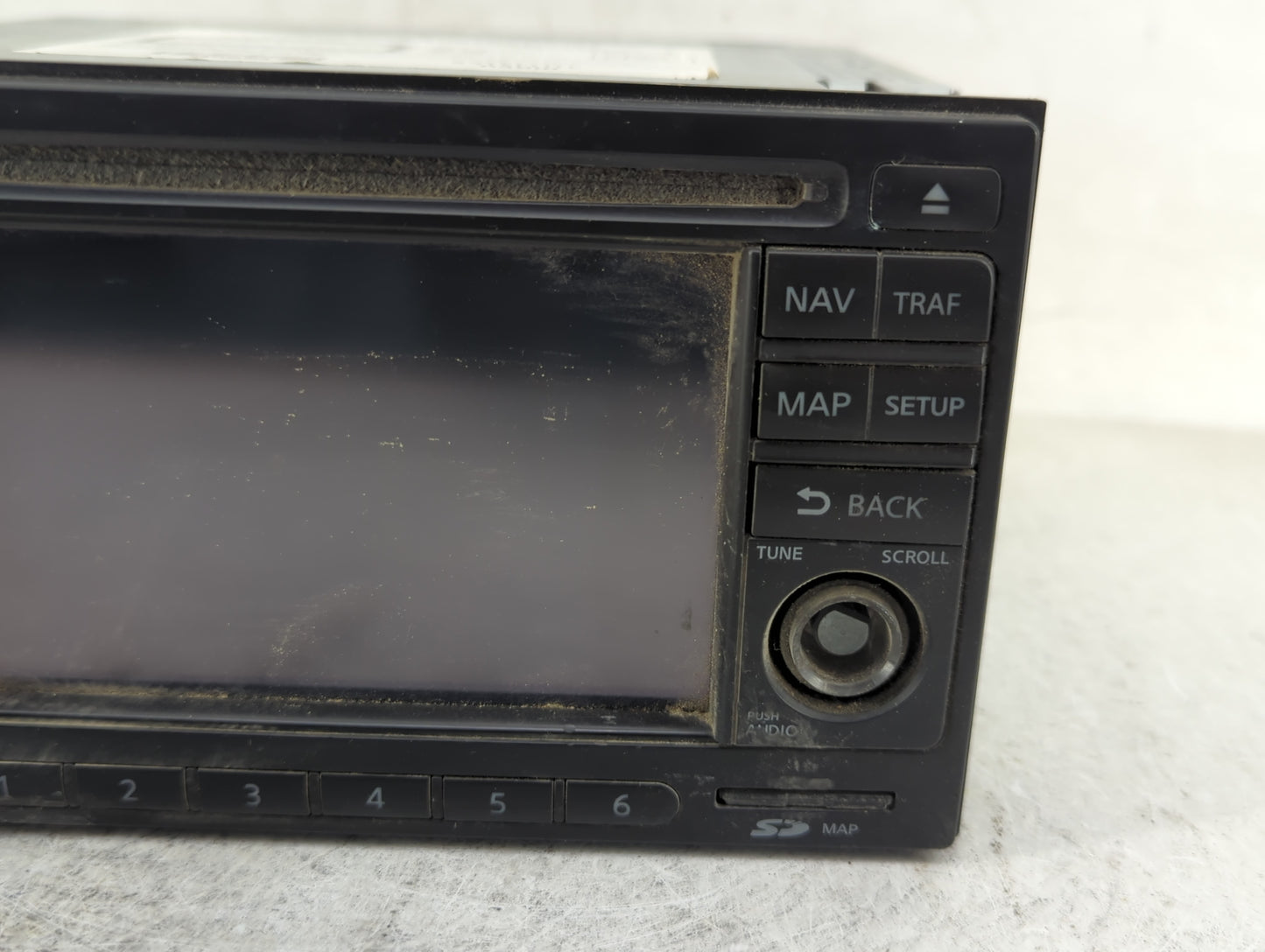 2011-2012 Nissan Rogue Radio AM FM Cd Player Receiver Replacement P/N:259151VK5C Fits Fits 2011 2012 OEM Used Auto Parts - O