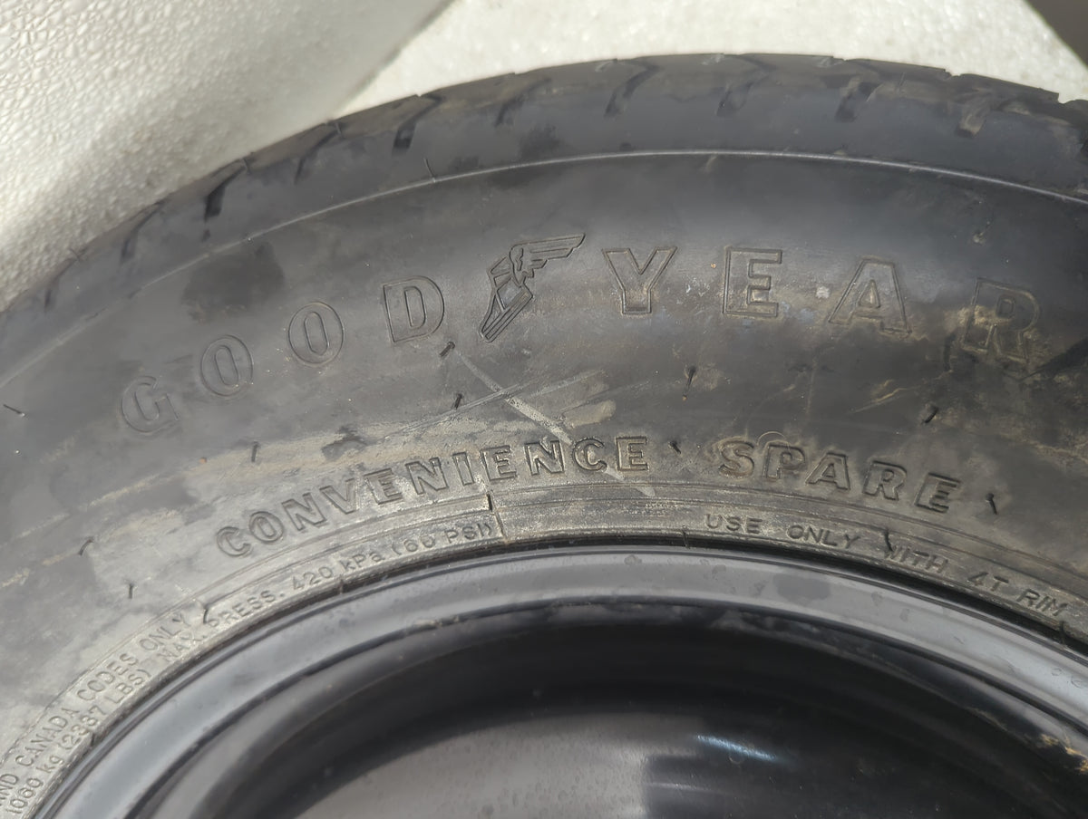 2012 Nissan Rogue Spare Donut Tire Wheel Rim Oem - Oemusedautoparts1.com