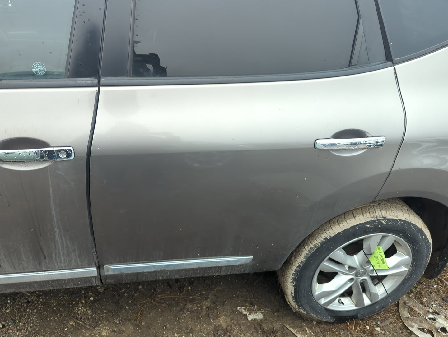 2011-2015 Nissan Rogue Driver Rear Door Oem 1387852 - Oemusedautoparts1.com