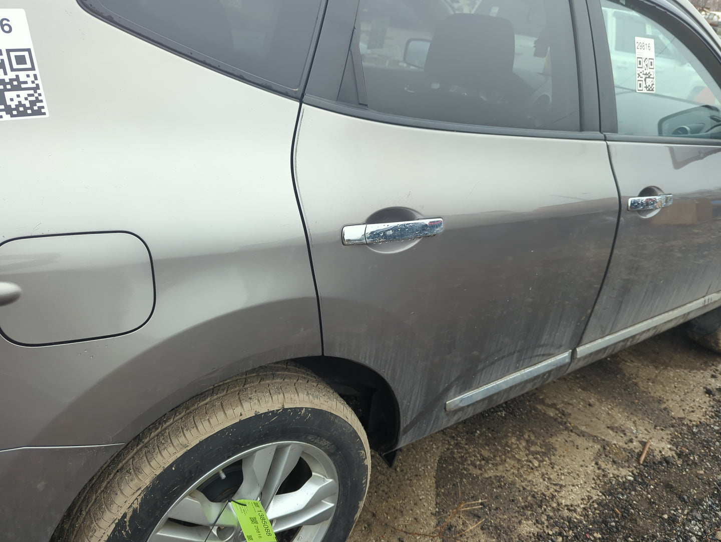 2011-2015 Nissan Rogue Passenger Rear Door Oem 1387853 - Oemusedautoparts1.com