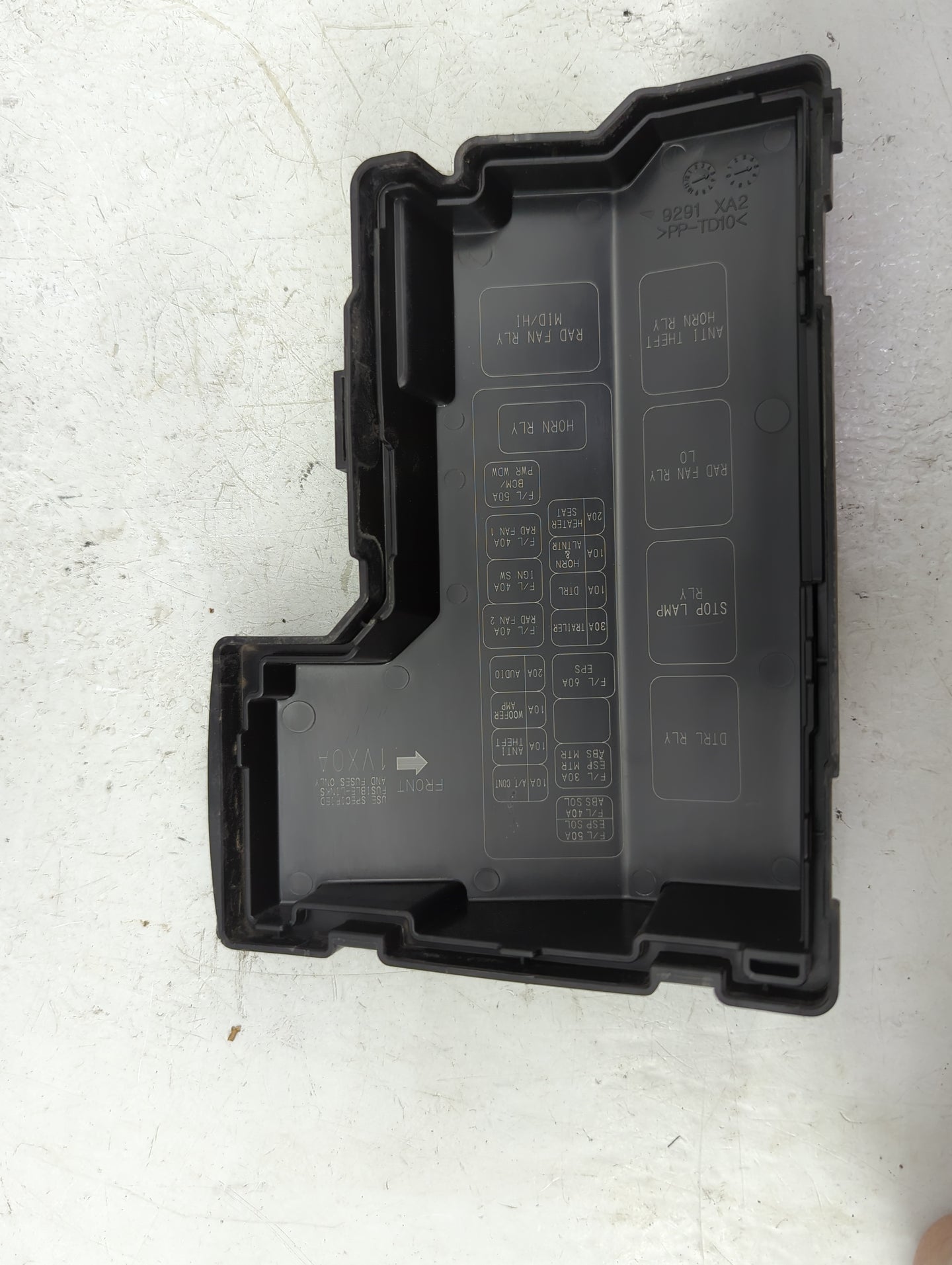 2012-2015 Nissan Rogue Fusebox Fuse Box Panel Relay Module Fits Fits 2012 2013 2014 2015 OEM Used Auto Parts - Oemusedautopa