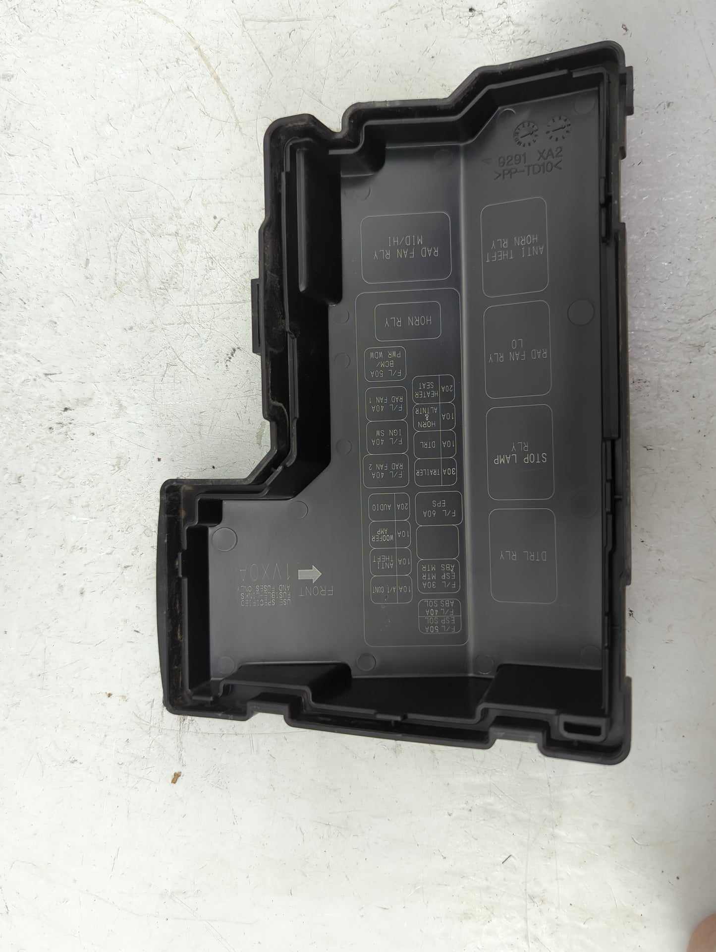 2012-2015 Nissan Rogue Fusebox Fuse Box Panel Relay Module Fits Fits 2012 2013 2014 2015 OEM Used Auto Parts - Oemusedautopa