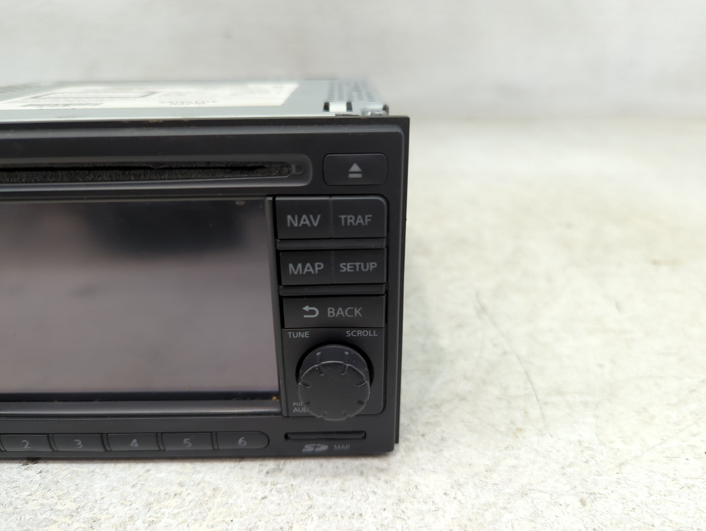2012 Nissan Rogue Radio AM FM Cd Player Receiver Replacement P/N:259151VX0A Fits OEM Used Auto Parts - Oemusedautoparts1.com