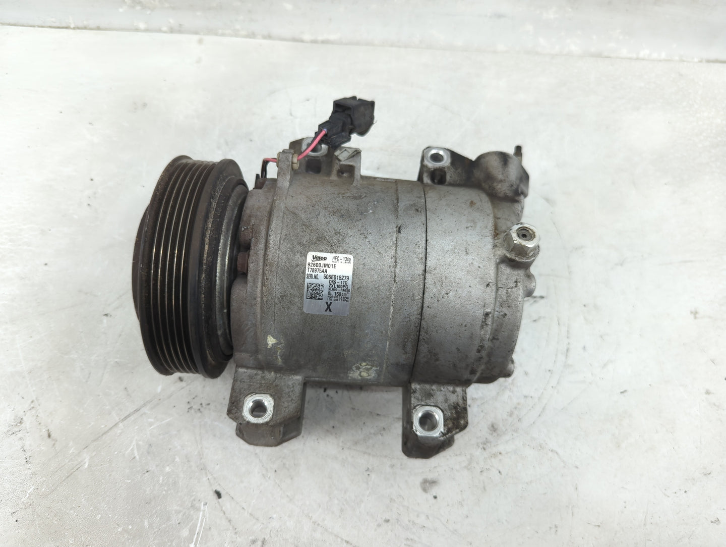2008-2015 Nissan Rogue Air Conditioning A/c Ac Compressor Oem - Oemusedautoparts1.com