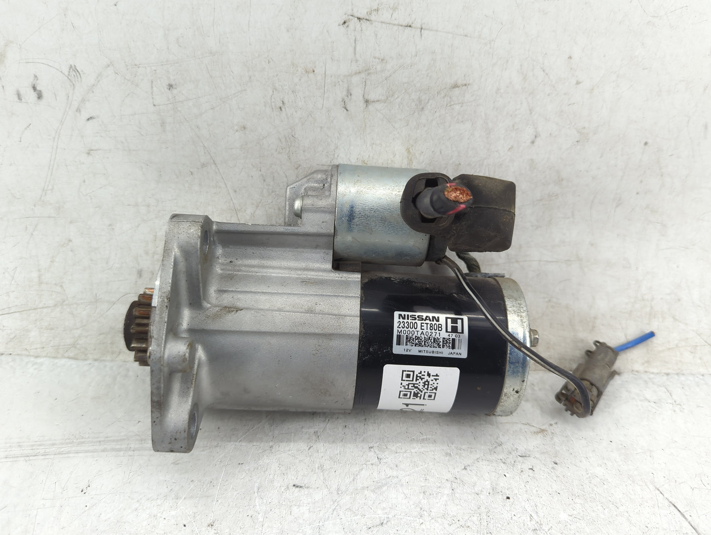 2008-2015 Nissan Rogue Car Starter Motor Solenoid OEM P/N:23300 ET80B Fits Fits 2008 2009 2010 2011 2012 2013 2014 2015 OEM 