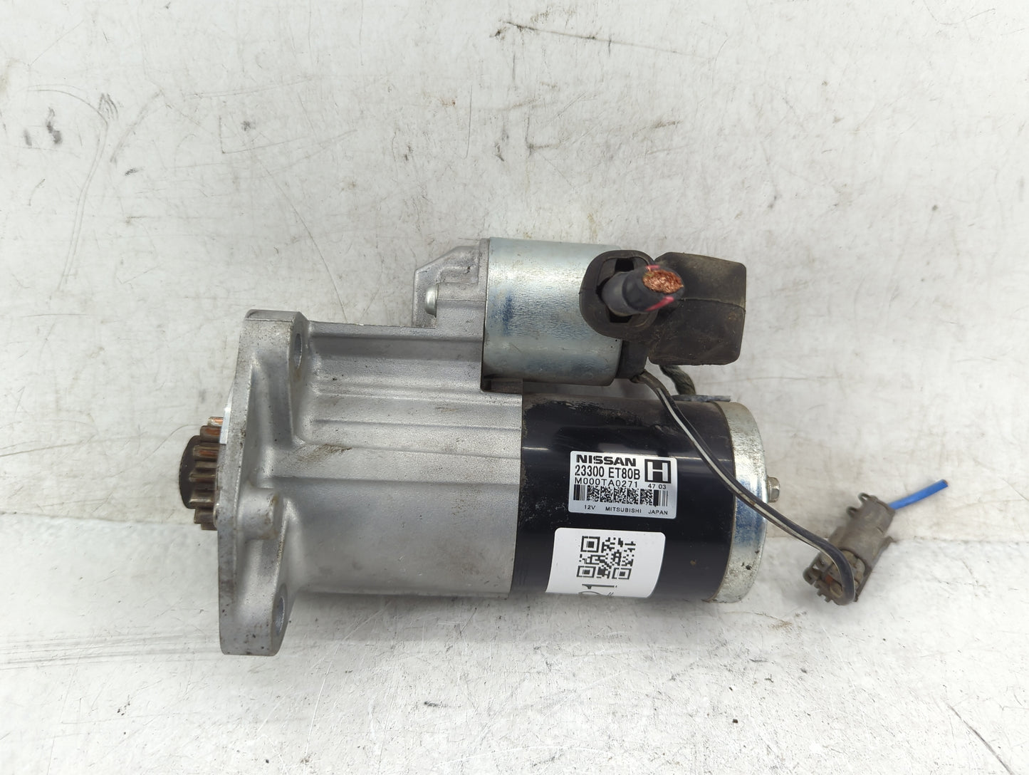 2008-2015 Nissan Rogue Car Starter Motor Solenoid OEM P/N:23300 ET80B Fits Fits 2008 2009 2010 2011 2012 2013 2014 2015 OEM 