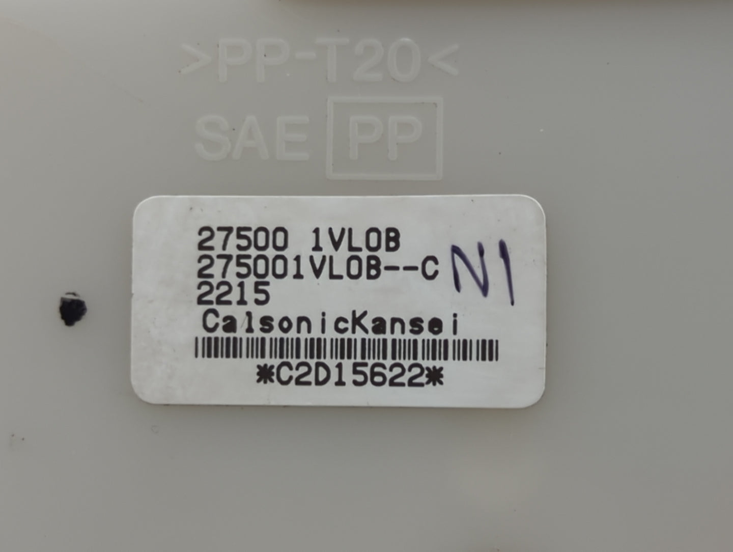 2011-2015 Nissan Rogue Climate Control Module Temperature AC/Heater Replacement P/N:27500 1VL0B 275001VL0B-C Fits OEM Used A