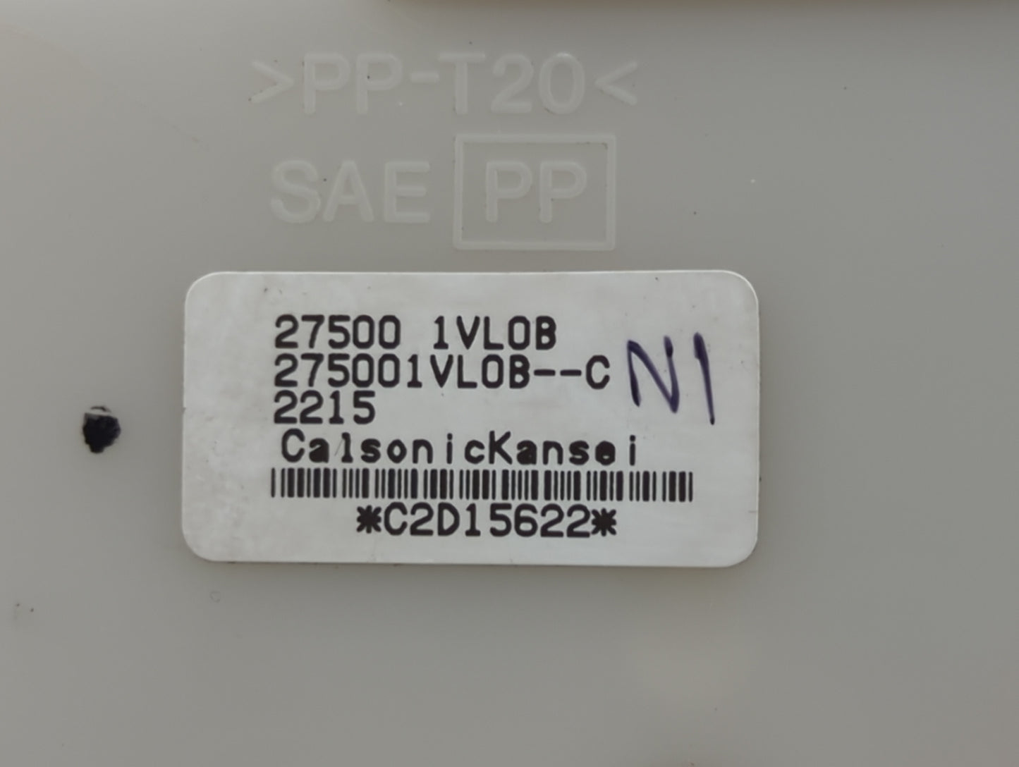 2011-2015 Nissan Rogue Climate Control Module Temperature AC/Heater Replacement P/N:27500 1VL0B 275001VL0B-C Fits OEM Used A