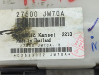 2011-2015 Nissan Rogue Climate Control Module Temperature AC/Heater Replacement P/N:27500JM70A 27500JM70A-B Fits OEM Used Au