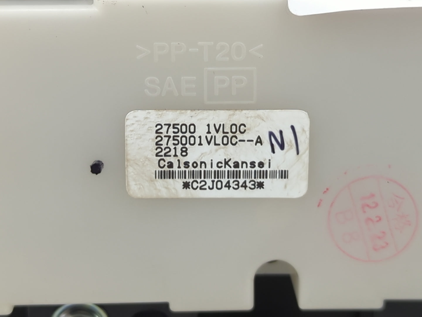 2011-2015 Nissan Rogue Climate Control Module Temperature AC/Heater Replacement P/N:27500 1VL0C 275001VL0C--A Fits OEM Used 