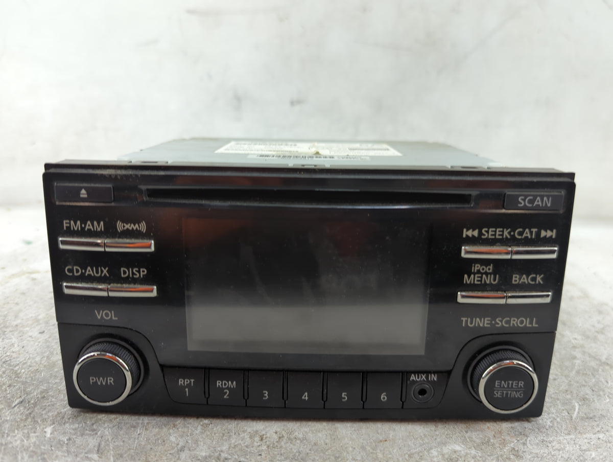 2012-2015 Nissan Rogue Radio AM FM Cd Player Receiver Replacement P/N:28185 1VX1A CQ-FN51E04D Fits Fits 2012 2013 2014 2015 