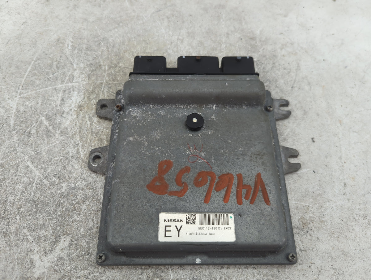 2012 Nissan Rogue PCM Engine Control Computer ECU ECM PCU OEM P/N:MEC112-120 D1 Fits OEM Used Auto Parts - Oemusedautoparts1