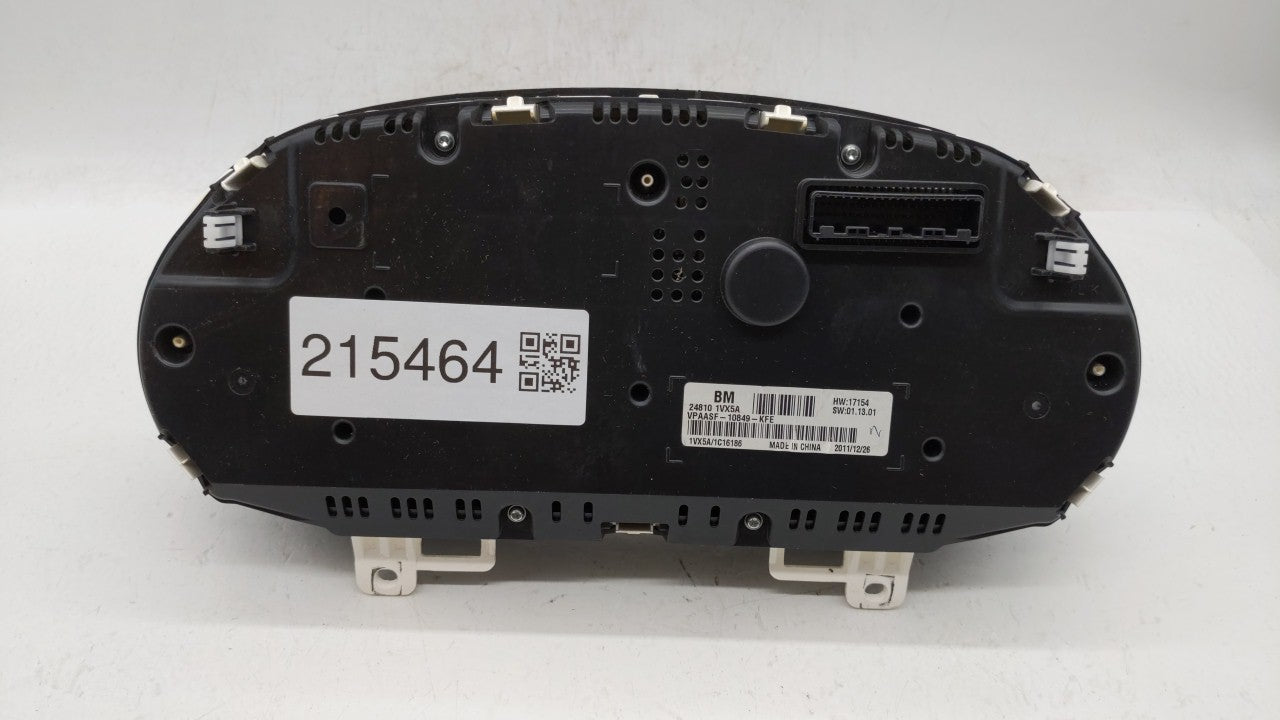 2011-2012 Nissan Rogue Instrument Cluster Speedometer Gauges P/N:24810-1VX5A 24810 1VK0A Fits Fits 2011 2012 OEM Used Auto P