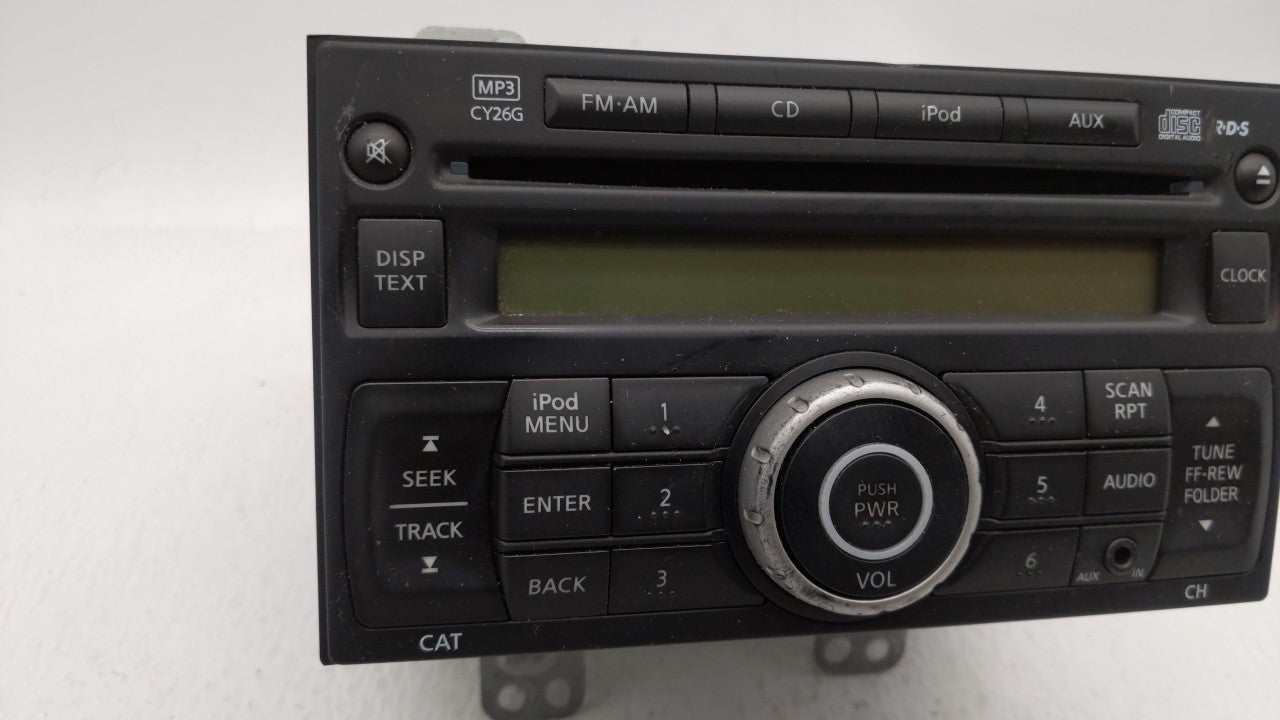 2011-2015 Nissan Rogue Radio AM FM Cd Player Receiver Replacement P/N:28185 1VK1A 28185 1VX2A Fits Fits 2011 2012 2013 2014 