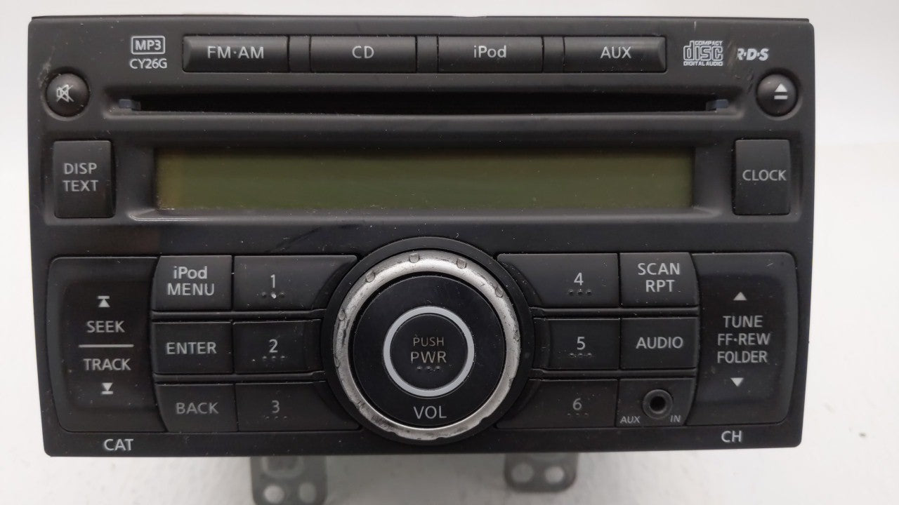 2011-2015 Nissan Rogue Radio AM FM Cd Player Receiver Replacement P/N:28185 1VK1A 28185 1VX2A Fits Fits 2011 2012 2013 2014 