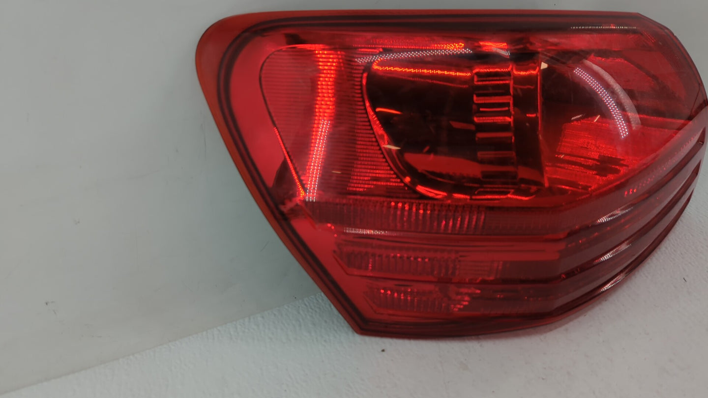 2008-2015 Nissan Rogue Tail Light Assembly Driver Left OEM Fits Fits 2008 2009 2010 2011 2012 2013 2014 2015 OEM Used Auto P