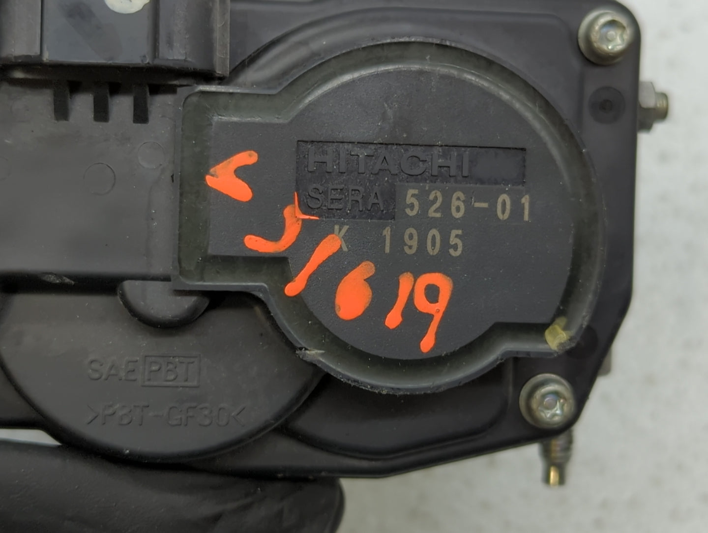 2011-2015 Nissan Rogue Throttle Body P/N:526-01 RME60-15 Fits Fits 2011 2012 2013 2014 2015 OEM Used Auto Parts - Oemusedaut