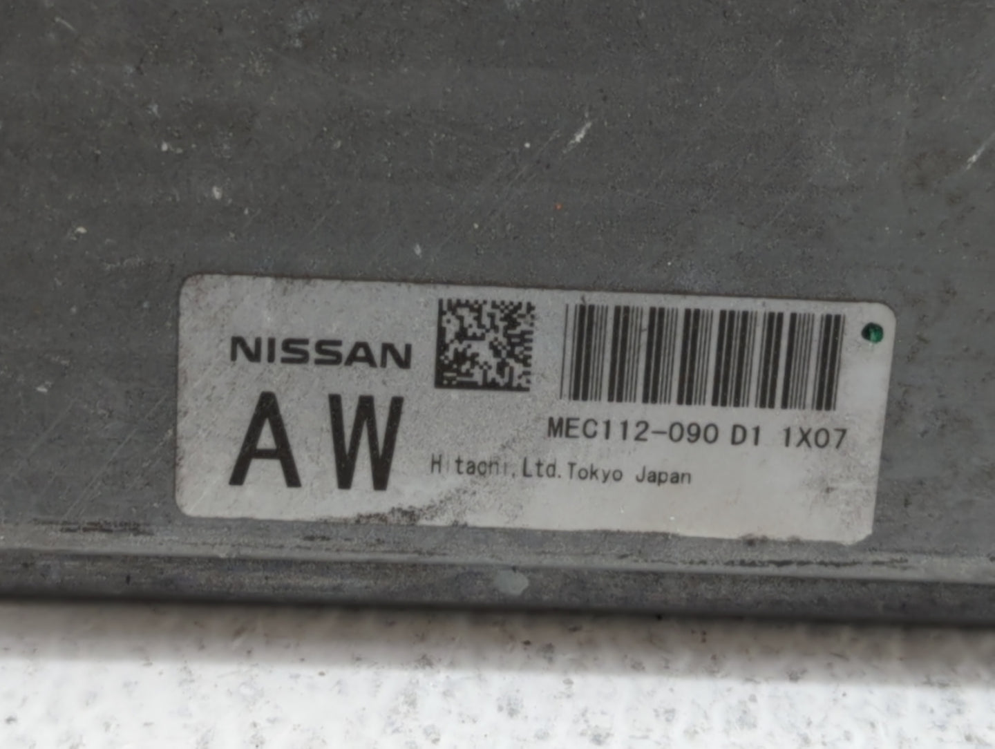 2012 Nissan Rogue PCM Engine Control Computer ECU ECM PCU OEM P/N:NEC000-642 MEC112-110 D1, MEC112-090 D1, NEC000-640 Fits O