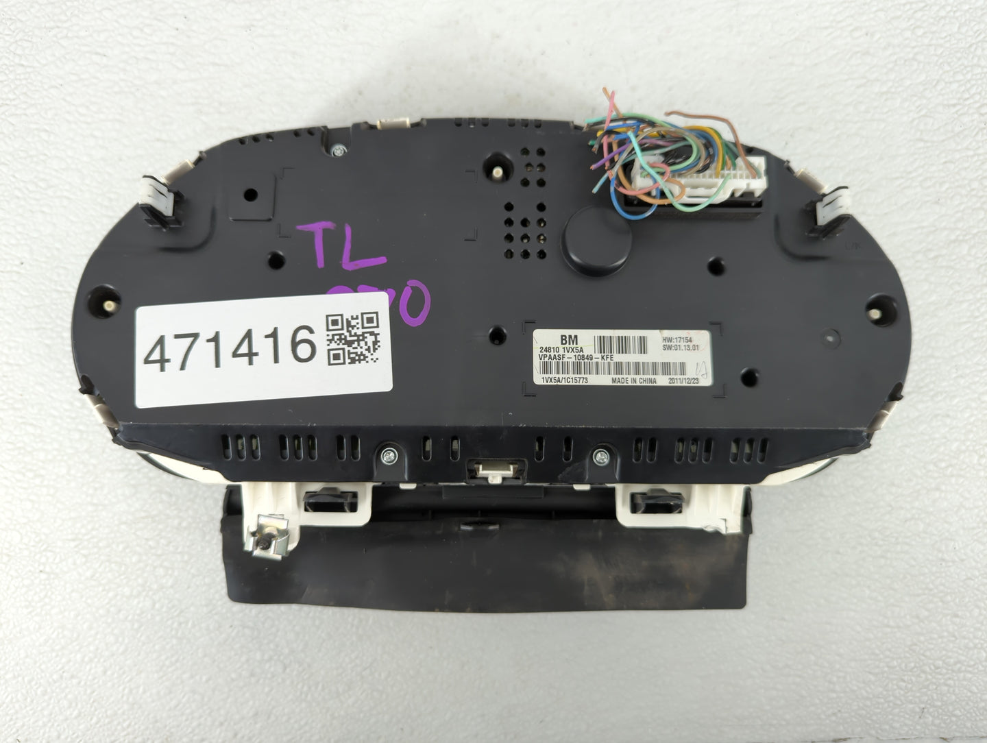 2012-2015 Nissan Rogue Instrument Cluster Speedometer Gauges P/N:24810 1VX0A 24810 1VX5C Fits Fits 2012 2013 2014 2015 OEM U
