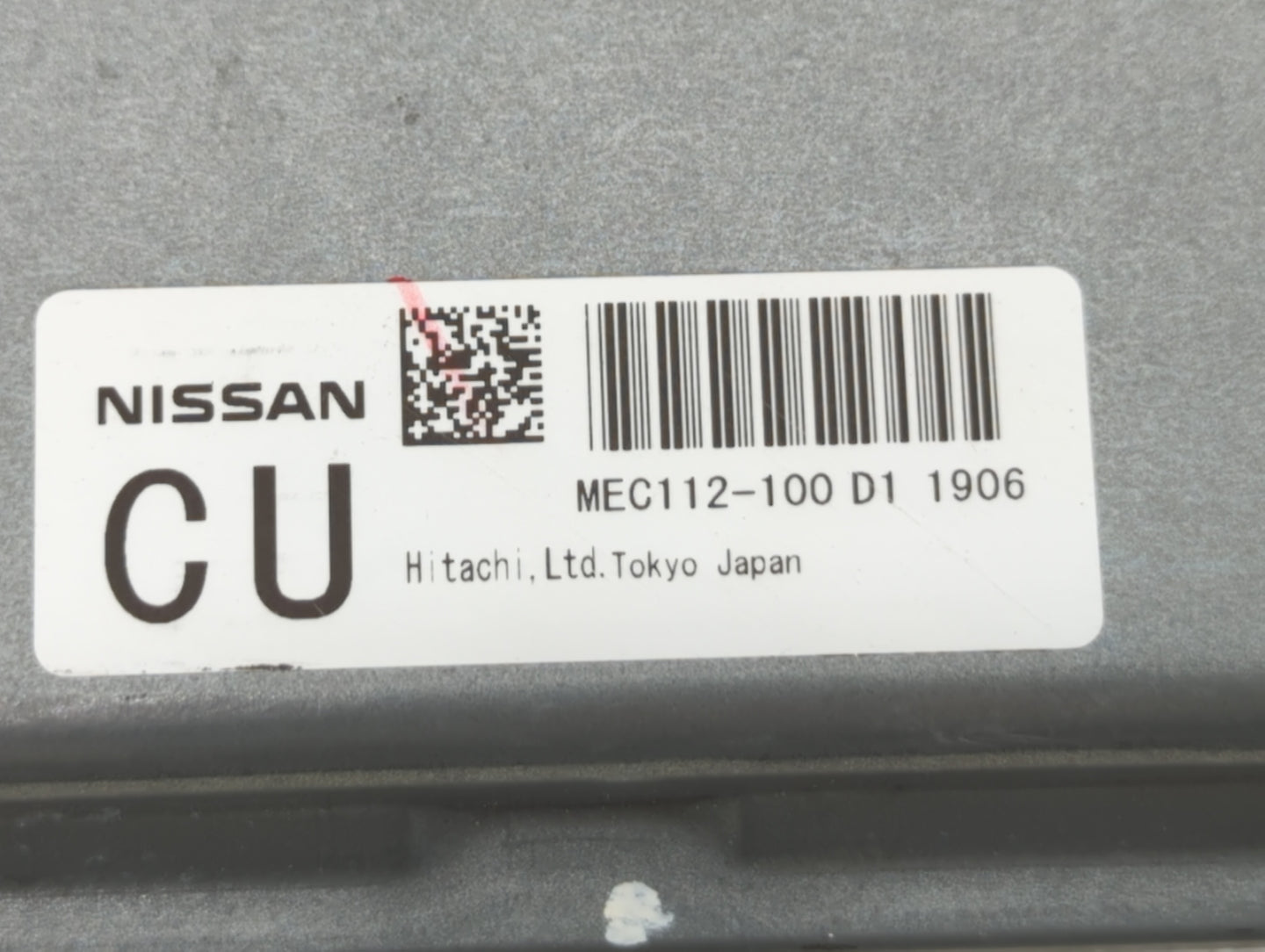 2012 Nissan Rogue PCM Engine Control Computer ECU ECM PCU OEM P/N:MEC112-120 D1 NEC000-641, MEC112-100 D1, NEC000-643 Fits O