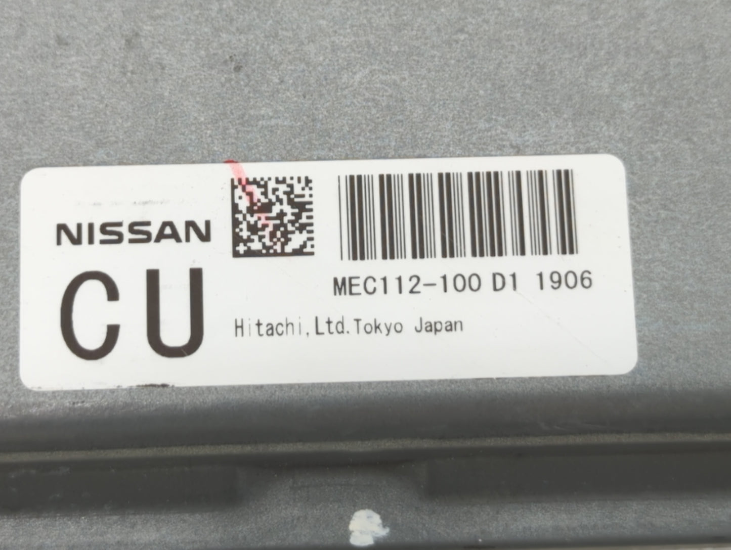 2012 Nissan Rogue PCM Engine Control Computer ECU ECM PCU OEM P/N:MEC112-120 D1 NEC000-641, MEC112-100 D1, NEC000-643 Fits O