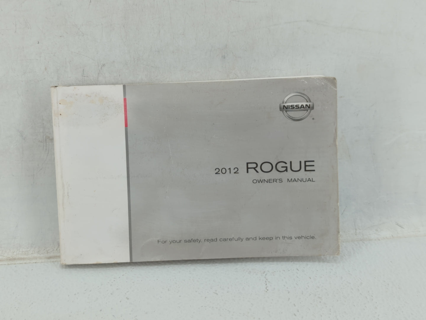 2012 Nissan Rogue Owners Manual Book Guide OEM Used Auto Parts - Oemusedautoparts1.com